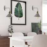 Klassisch inspirierte Metallwandlampe im Cone-Design – Stilvolle Wandleuchte für Ihr Zuhause