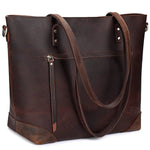 Elegant shoulder bag made of high-quality leather