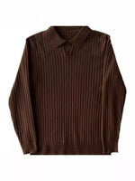 Elegant Polo Sweater | Style and Comfort Combined