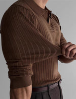 Elegant Polo Sweater | Style and Comfort Combined