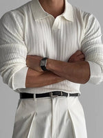Elegant Polo Sweater | Style and Comfort Combined