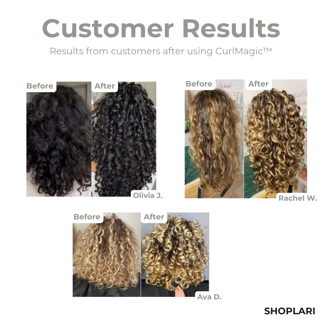 Lockenwunder – Sofortige Verwandlung von Frizz zu atemberaubenden, seidigen Locken