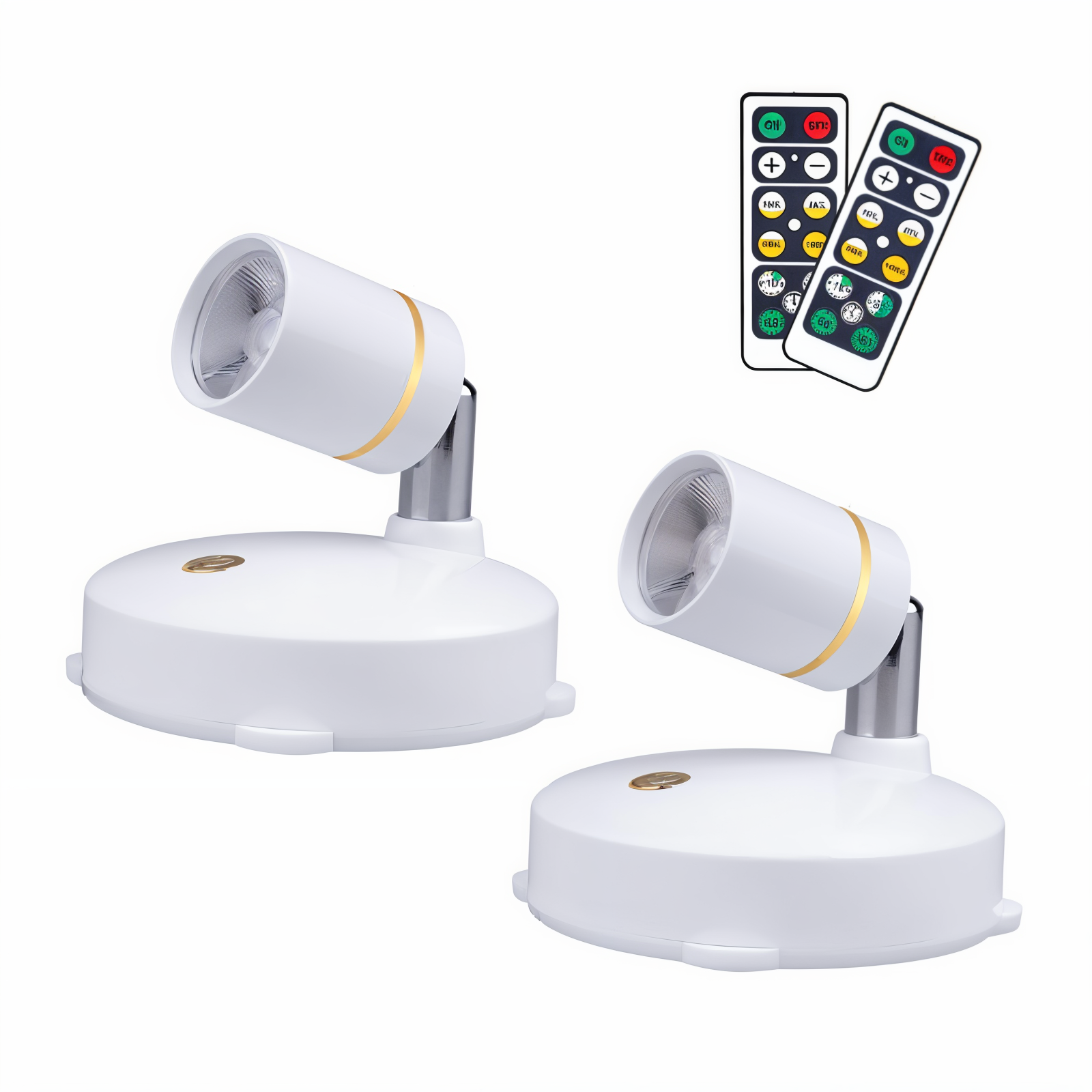 LumosPro | Kompakter Dimmbarer LED Spot | Kabelloses Akzentlicht für Zuhause & Büro