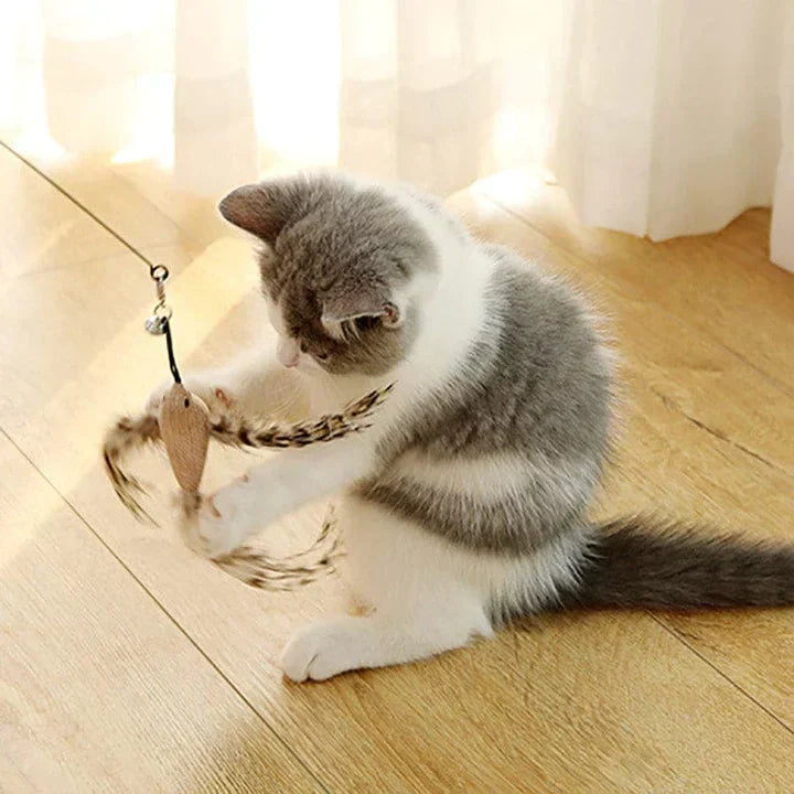 Katzenspielzeug – Interaktiver Vogel für stundenlangen Spaß