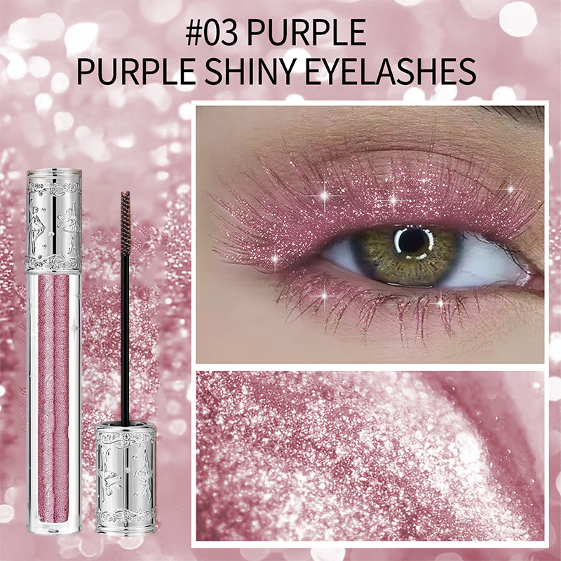 Glanzvolle Wimpern-Mascara | Sofort mehr Schwung & Volumen | GlitterWimpern