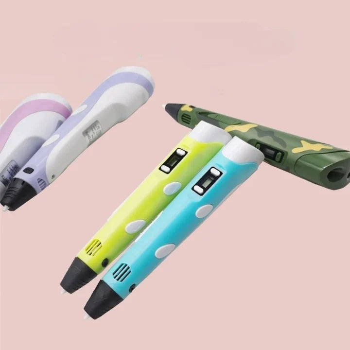 3D Drawing Pen Adjustable Temperature & LCD Display