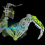 3D Mantis Kit Stainless Steel Movable Joints & Magnetic LED