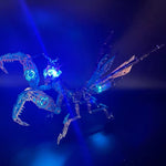 3D Mantis Kit Stainless Steel Movable Joints & Magnetic LED