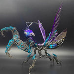 3D Mantis Kit Stainless Steel Movable Joints & Magnetic LED