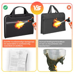 A4 Document Organizer Fireproof & Waterproof 12 Pockets