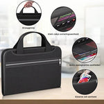 A4 Document Organizer Fireproof & Waterproof 12 Pockets