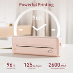 A4 Printer Portable Inkless Thermal Wireless