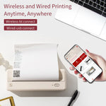 A4 Printer Portable Inkless Thermal Wireless