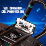 Ab Roller Four-Wheel Automatic Rebound Padded Arm Supports