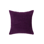 Accent Pillow Cover Deep-Channel Ribbed Corduroy Concealed Zipper