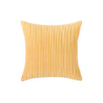 Accent Pillow Cover Deep-Channel Ribbed Corduroy Concealed Zipper