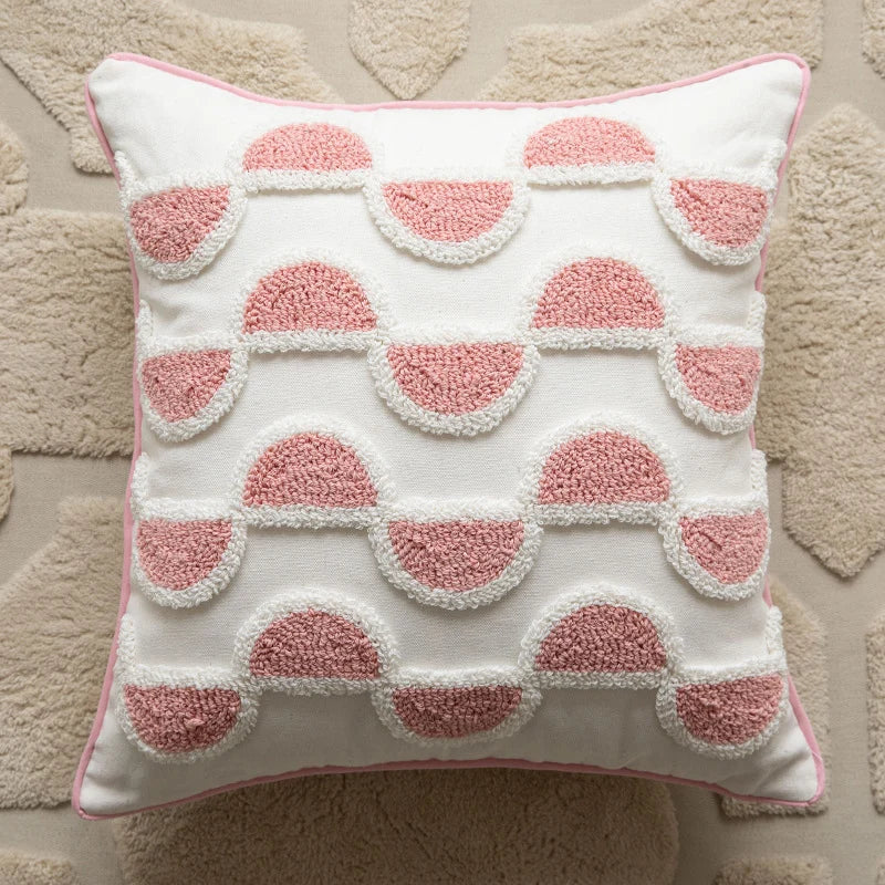 Accent Pillow Curly Faux Sheepskin 18 Inch Square