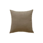 Accent Pillow Polyester-Cotton Grid Texture Removable Cover