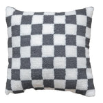 Accent Pillow Ultra-Soft Sherpa Checkered