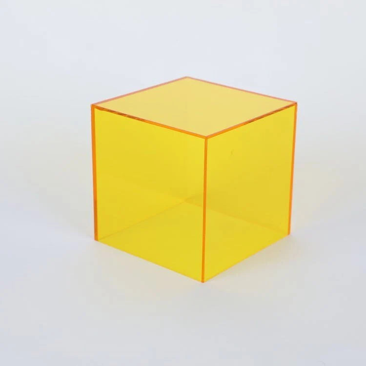 Acrylic Display Box Colorful Transparent Jewelry Organizer