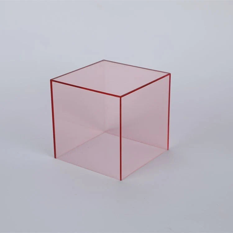 Acrylic Display Box Colorful Transparent Jewelry Organizer