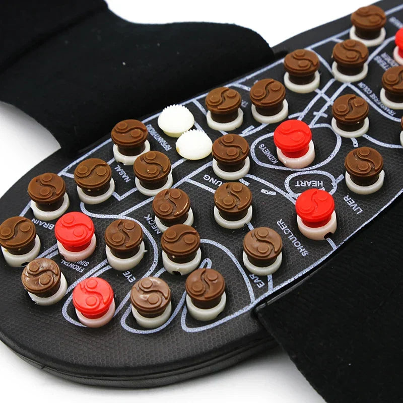 Acupressure Slippers Rotating Pressure Nodes