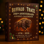 Advent Calendar 24 Acrylic Whiskey Bottle Ornaments