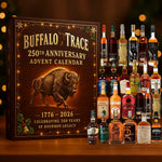 Advent Calendar 24 Acrylic Whiskey Bottle Ornaments