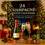 Advent Calendar 24-Day Decorative Mini Bottles
