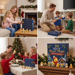 Advent Calendar 24-Day Duck Mini Figures