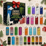 Advent Calendar 24-Day Energy Drink-Inspired Designs