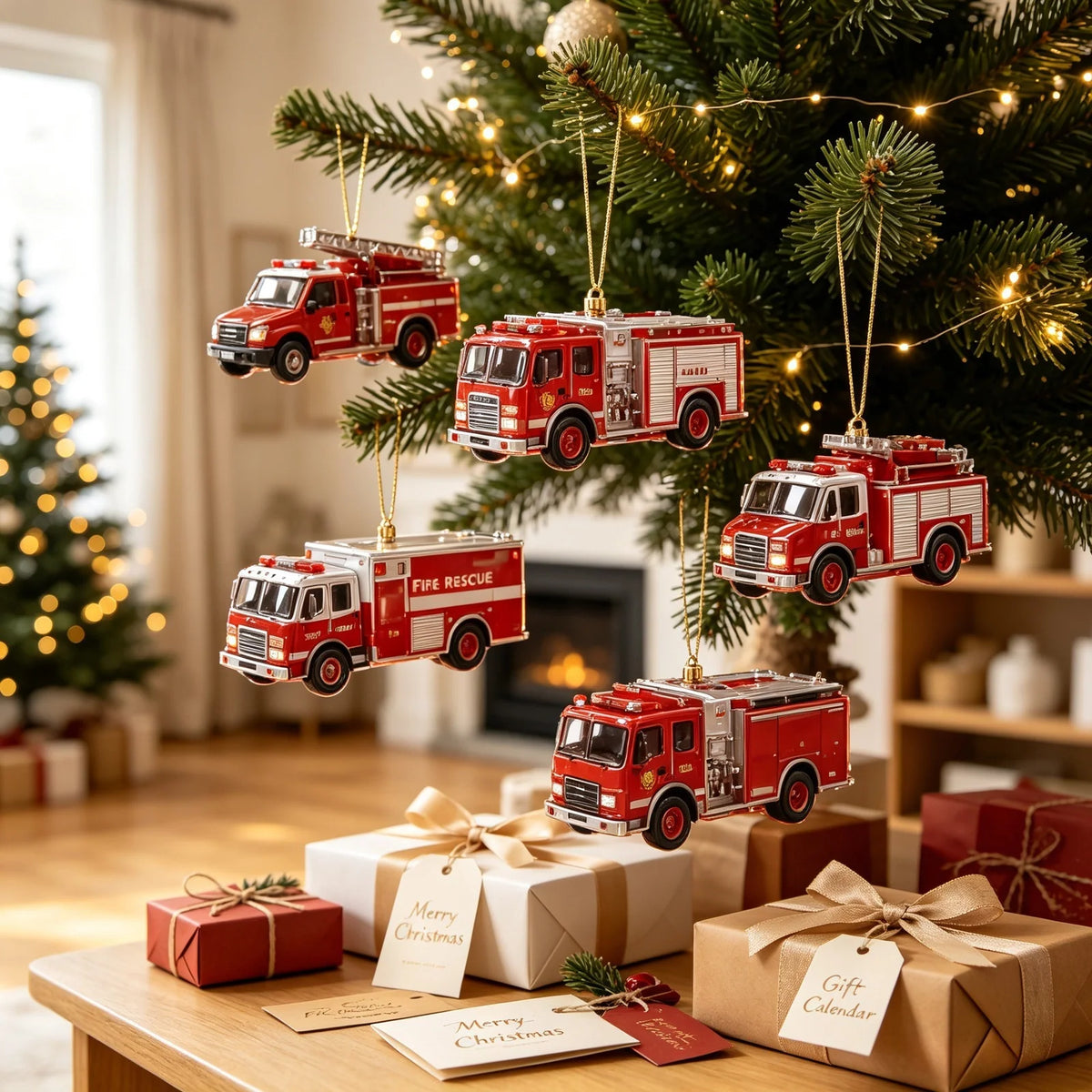 Advent Calendar 24-Day Vehicle Charm Countdown