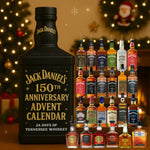 Advent Calendar 24 Miniature Bottle Ornaments for Christmas Tree Decor