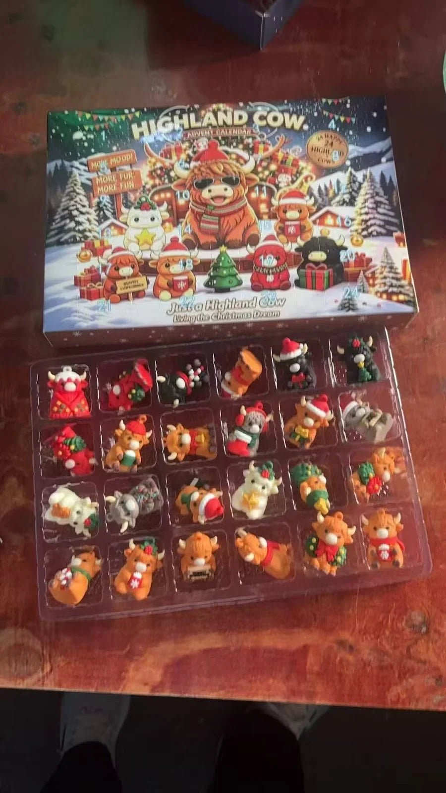 Advent Calendar 24 Soft TPR Squeeze Figures