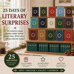 Advent Calendar 25 Mini Books Hanging Christmas Decorations