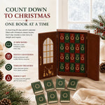 Advent Calendar 25 Mini Books Hanging Christmas Decorations