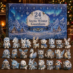 Advent Calendar Acrylic Animal Design Compact Display