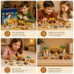 Advent Calendar Build-Your-Own Nativity Scene 24-Day