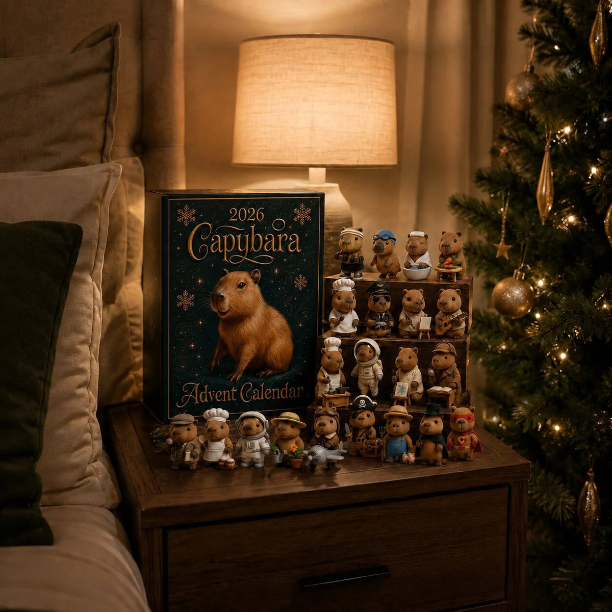 Advent Calendar Capybara 24 Daily Surprises