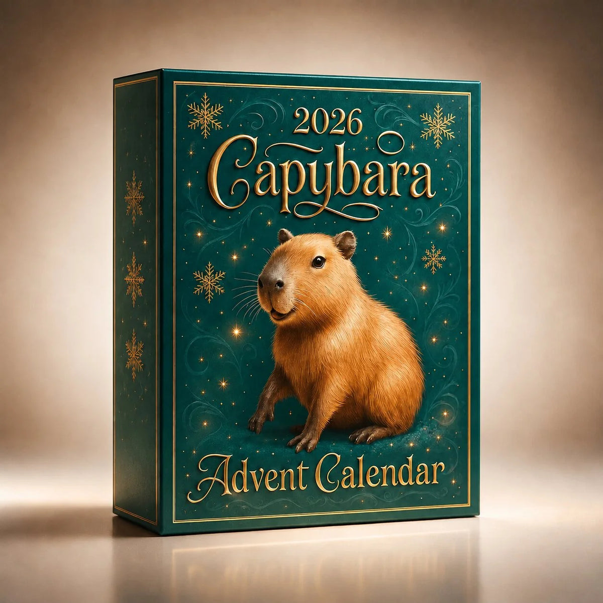 Advent Calendar Capybara 24 Daily Surprises Collectible PVC