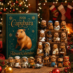 Advent Calendar Capybara Figures 24 PVC Surprises