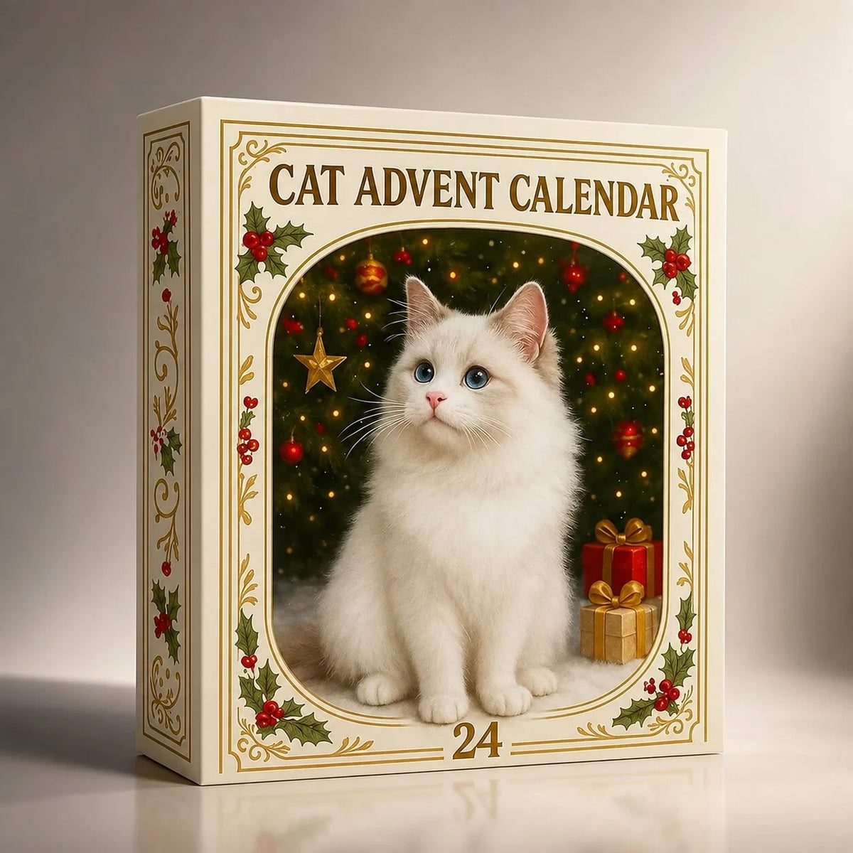 Advent Calendar Cat Figurines Set of 24