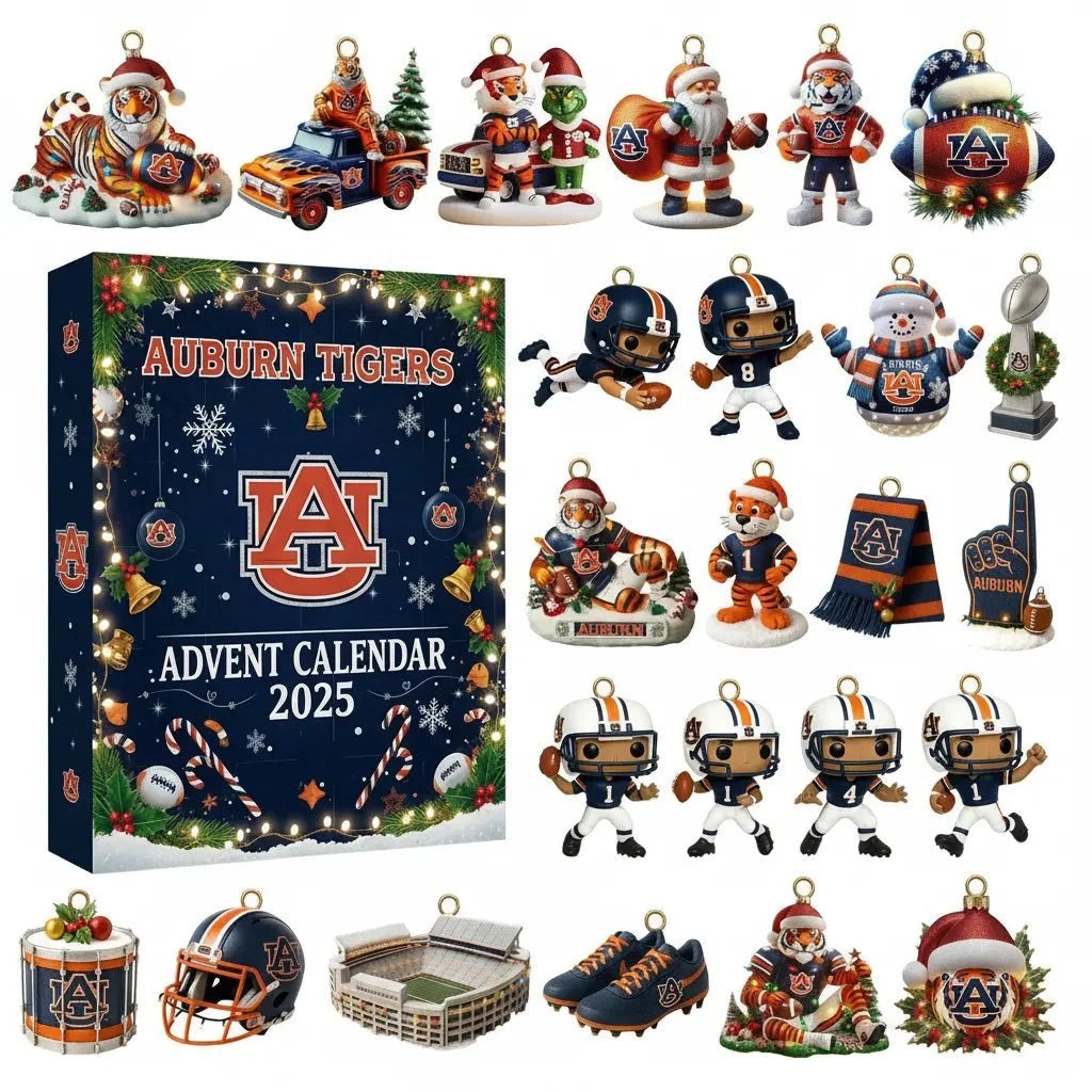 Advent Calendar Christmas 25 Compartments Freestanding Reusable Cardboard