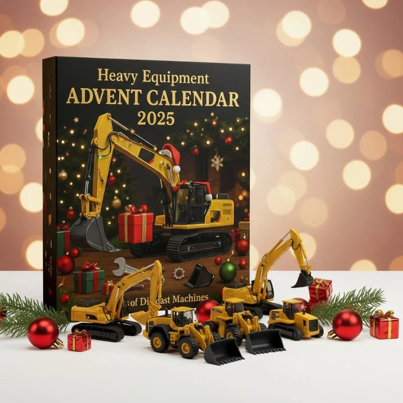 Advent Calendar Construction Vehicles 24 Toy Surprises