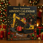 Advent Calendar Construction Vehicles 24 Toy Surprises
