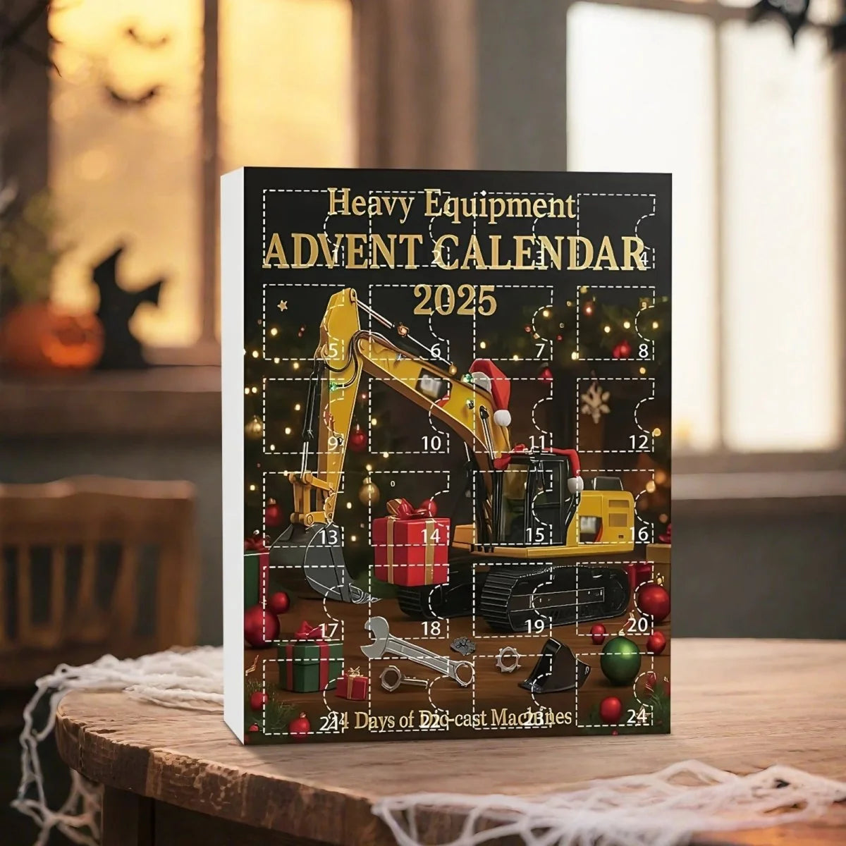Advent Calendar Construction Vehicles 24 Toy Surprises