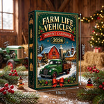 Advent Calendar Farm Vehicles 24-Day Countdown