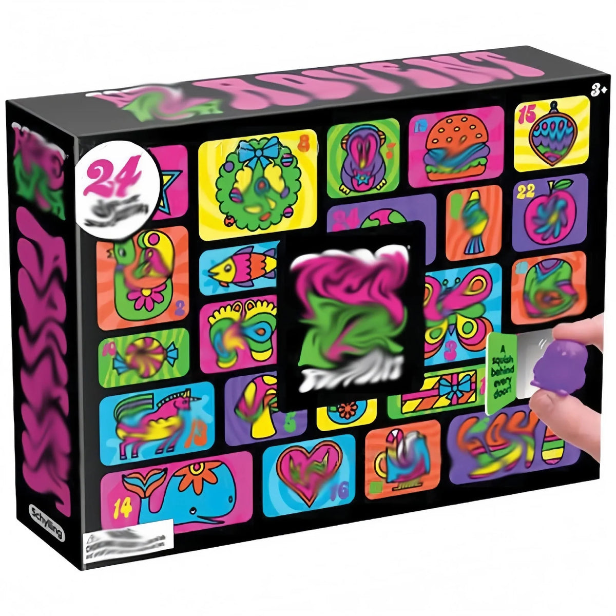 Advent Calendar Gift Box With TPR Squeeze Toys