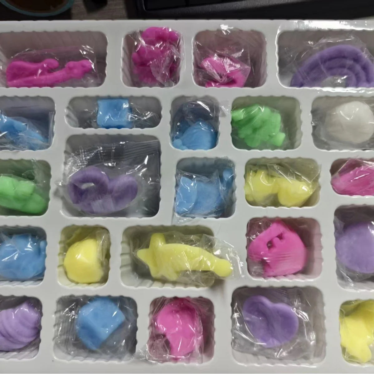 Advent Calendar Gift Box With TPR Squeeze Toys