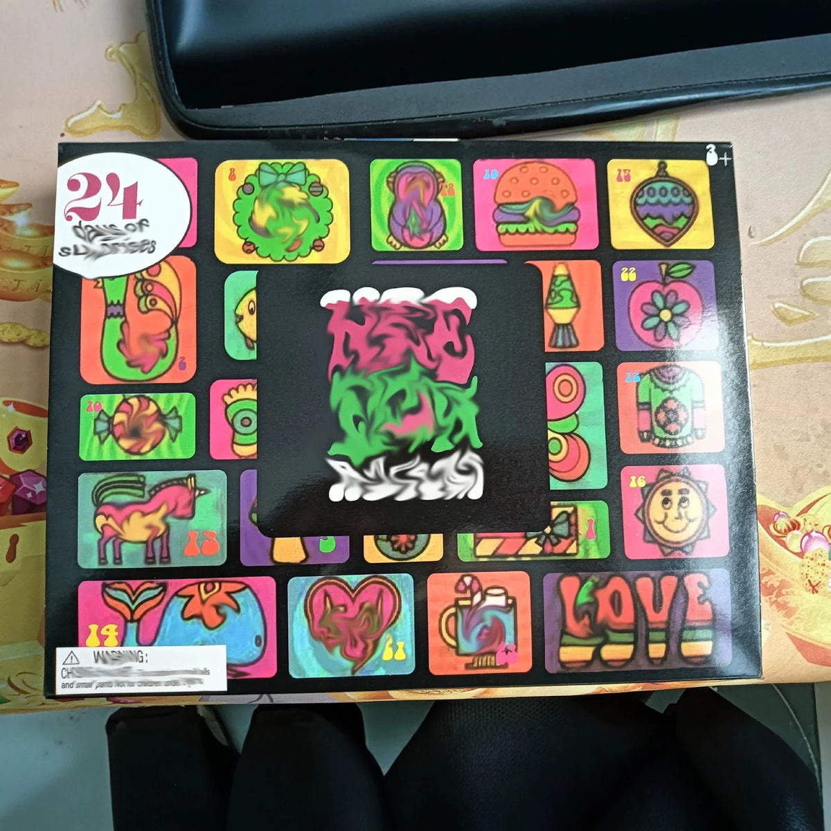 Advent Calendar Gift Box With TPR Squeeze Toys